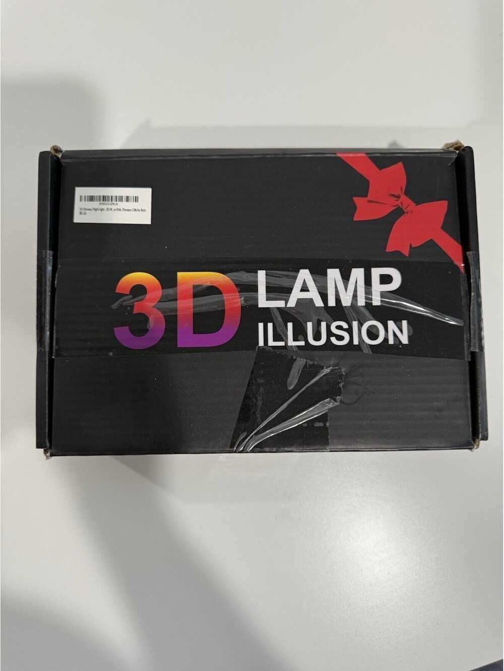Dinosaur 3D Illusion Lamp Night Light 3 Dinosaurs 16 Colors With Remote